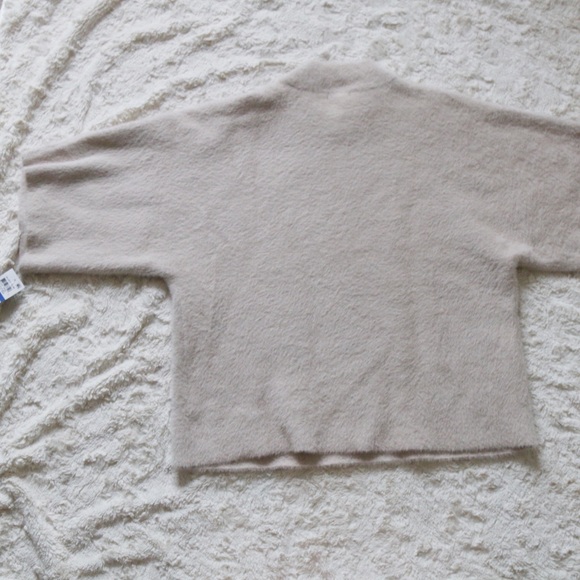 NEW Alfani Gilded Plum Beige Pearl Sweater PXL - Picture 3 of 9